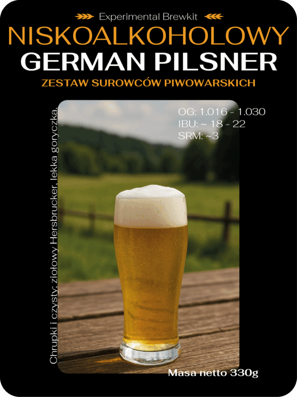 Niskoalkoholowy German Pilsner - Experimental