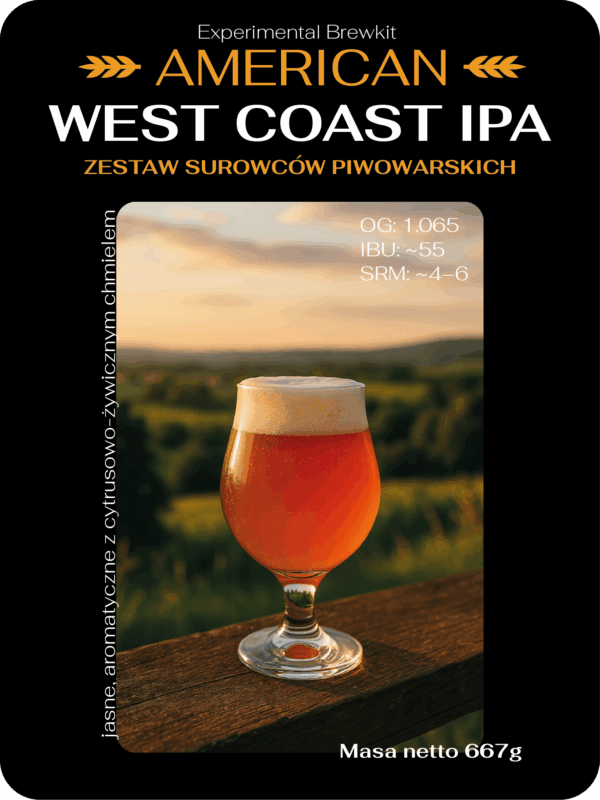American West Coast IPA - Experimental