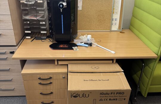 iGulu F1 - pracuje na Politechnice Warszawskiej jako specjalistyczny reaktor fermentacyjny