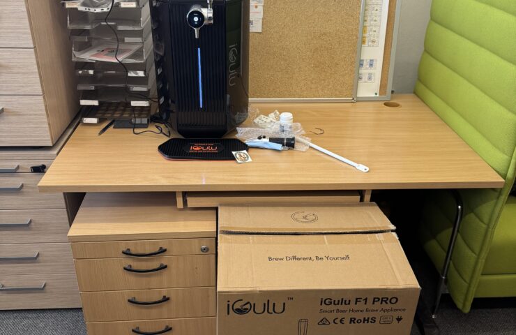 iGulu F1 - pracuje na Politechnice Warszawskiej jako specjalistyczny reaktor fermentacyjny