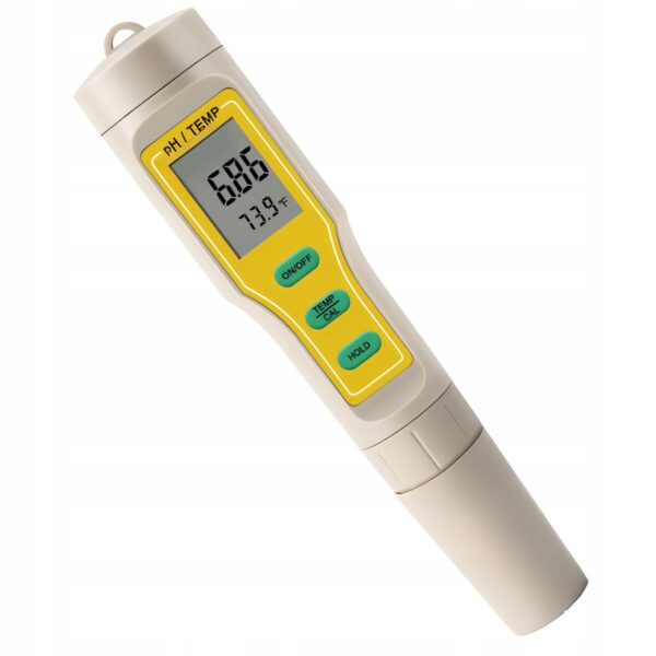 Cyfrowy miernik pH do wody z funkcją ATC