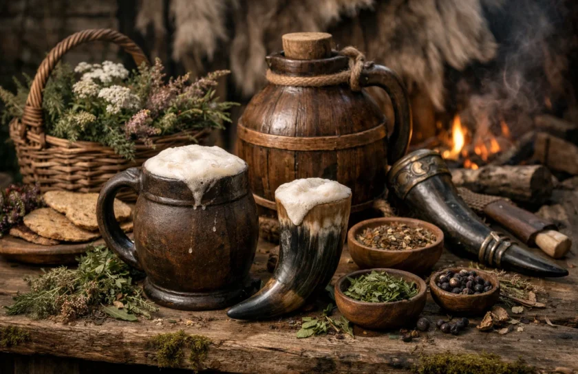 GERMAŃSKI GRUTBIER (GRUUTBIER) Ziołowe piwo Germanów sprzed epoki chmielu