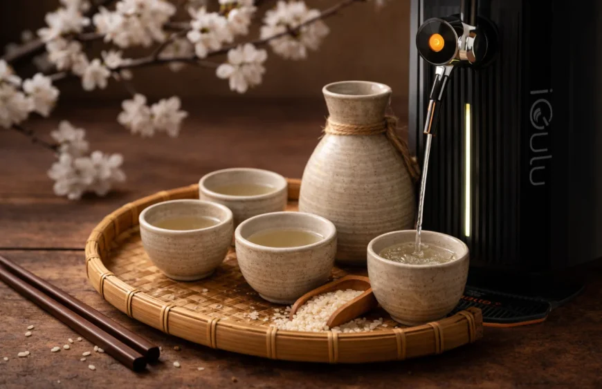 wino ryżowe w stylu sake