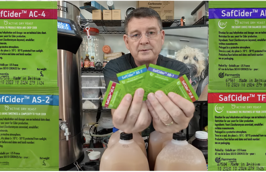 Czy drożdże naprawdę mają znaczenie? Porównanie cydru jabłkowo-żurawinowego – iGulu F1 i 4 szczepy SafCider (20°C / 68°F) Kapitalny materiał od Mike’a z Bitter Reality Brewing (USA)