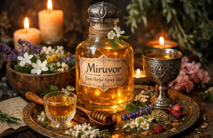 Miruvor rytualny (elfi napój miodowy inspirowany Tolkienem) w iGulu