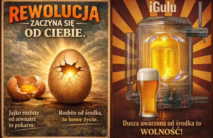 iGulu — wolność w smaku. Twoje zainteresowania, Twoje zasady. Czy zewnętrzna presja codziennej rutyny nie daje Ci już w kość? 🍳➡️🐣 „Jajko rozbite z zewnątrz jest jedzeniem. Rozbite od środka — staje się nowym życiem.”