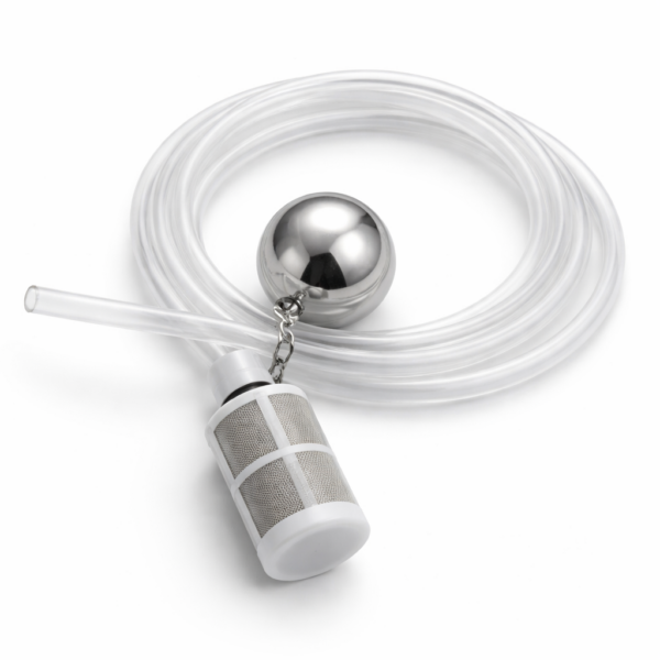 Filtr zasysania z pływakiem