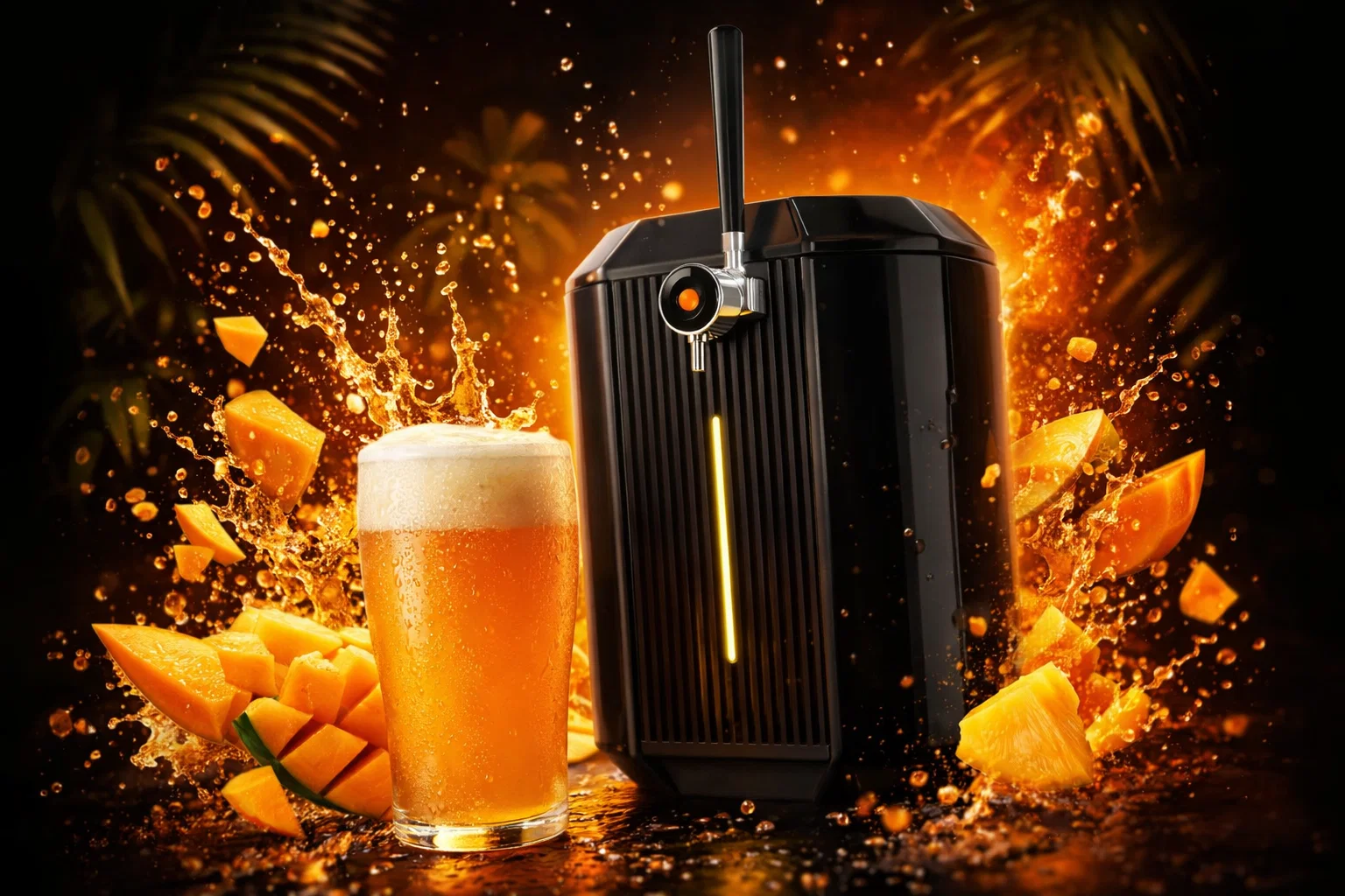 Tropical Hazy Fruit Ale w iGulu (7 dni) Zaawansowany przewodnik technologiczny – mango, ananas, płatki owsiane, kontrolowana fermentacja