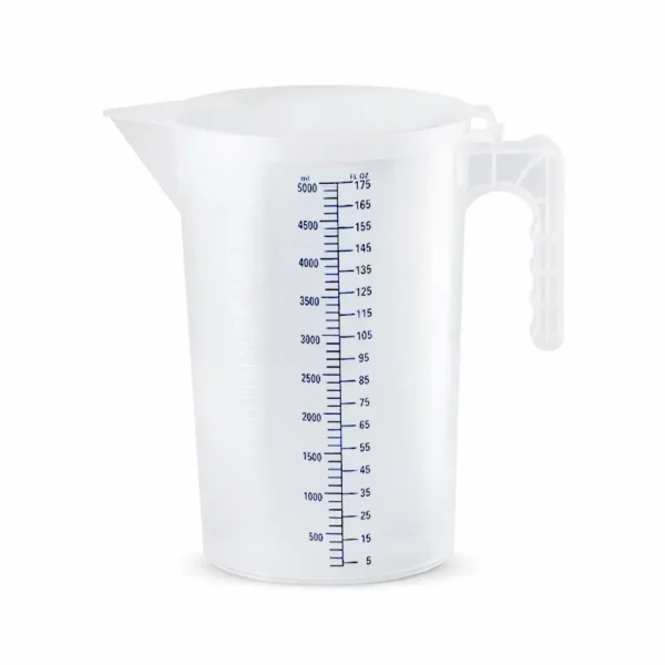 Dzbanek pomiarowy 5L z podziałką ml i oz