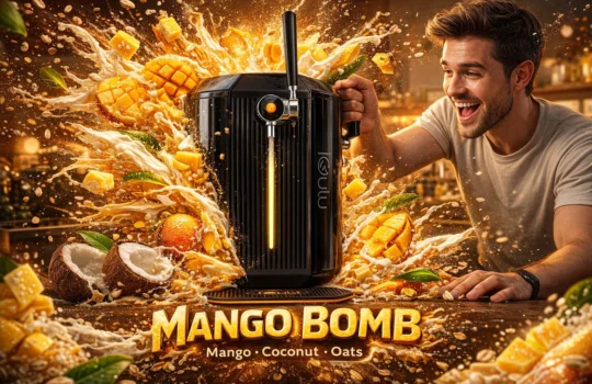 Jak przygotować Mango Bomb w iGulu – tropikalny napój fermentowany z mango i kokosem
