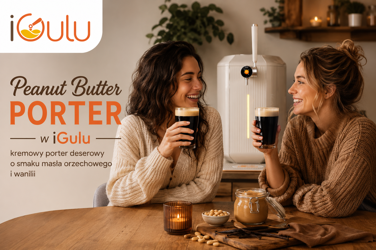 Peanut Butter Porter w iGulu — kremowy porter deserowy o smaku masła orzechowego i wanilii