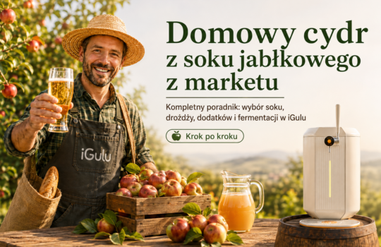 Domowy cydr z soku jabłkowego z marketu – kompletny poradnik krok po kroku