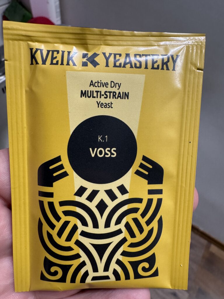 Do Mango KVEIKSTORM proponuję wykorzystać Kveik Yeastery K.1 Voss – suszone, wieloszczepowe drożdże kveik wywodzące się z tradycji norweskiego piwowarstwa.