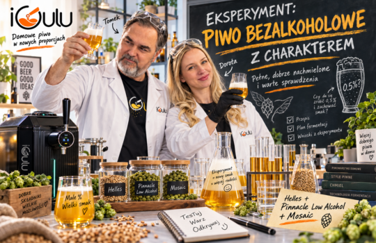 Piwo bezalkoholowe z iGulu – jak zrobić pełne, mocno chmielone piwo poniżej 0,5% alkoholu?